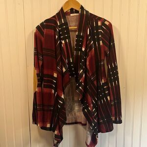 12PM
by Mori Ami striped open front cardigan